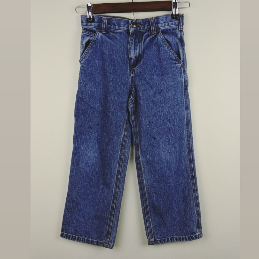 Carhartt Washed Dungaree Denim Jeans